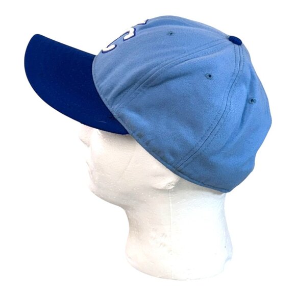 New Era Cool Base Retro Kansas City Royals Blue Baseball Cap 7 5/8 MLB Authentic - Picture 8 of 12